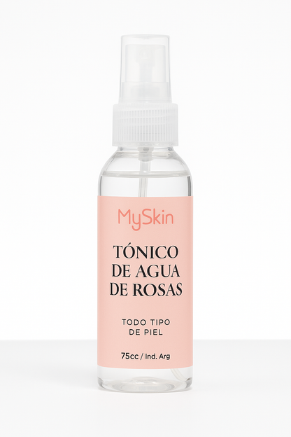 Tonico de Agua de Rosas MySkin